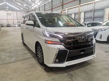 2016 Toyota Vellfire 2.5 Z G Edition MPV JBL PREMIUM SOUND SYSTEM , PRE-CRASH SAFETY
