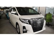 2016 Toyota Alphard 2.5 SA / SUNROOF / 5 YEARS WARRANTY UNLIMITED KM / READY STOCK NO NEED WAIT