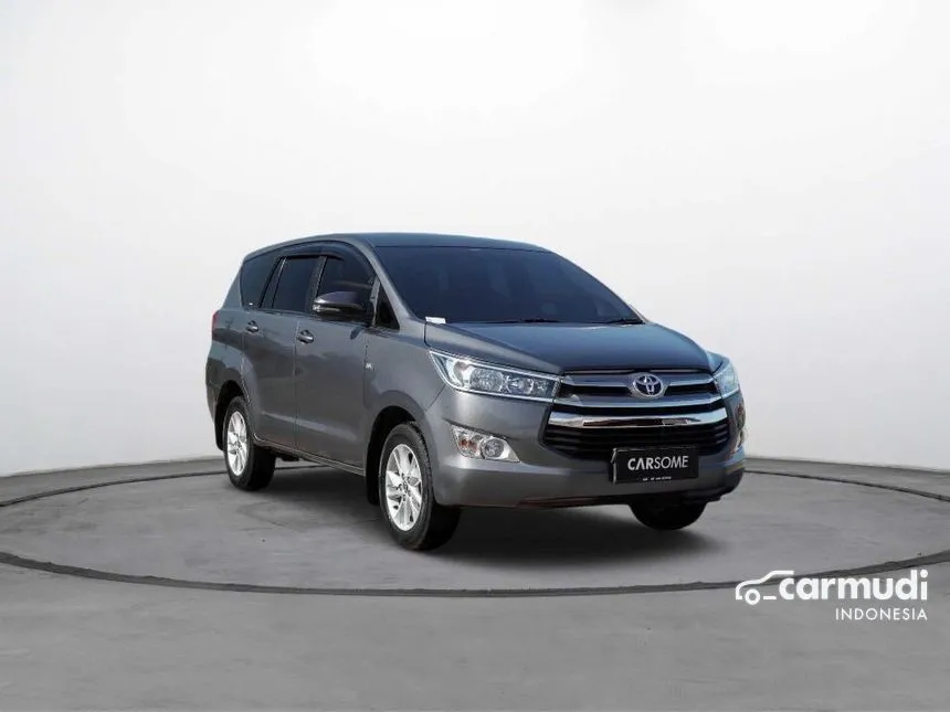 Jual Mobil Toyota Kijang Innova 2017 G 2.0 di Jawa Barat Automatic MPV Abu