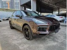 BROWN MAROON 2022 Porsche Cayenne 3.0 SPECIAL OFFER PANROOF 4CAM 37K MILEAGE UNREG