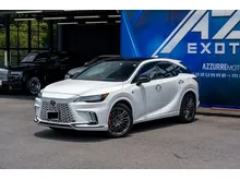 2023 Lexus RX 500h 2.4 F Sport Performance 4WD, Panoramic Roof, Around View Monitor, Red Calipers, HUD, Optional 21-inch Wheels, INCOMING STOCK