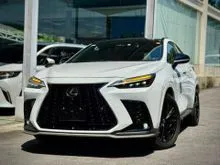 2023 Lexus NX 350 2.4 F Sport / PAN ROOF / HUD / 6 Years Warranty with LOW PROCESSING FEE