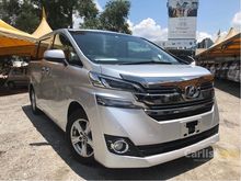 2015 Toyota Vellfire 2.5(A)JAPAN SPEC NFL**100 % FULL LOAN AVAILABLE**POWER DOOR**