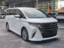 2025 Toyota Alphard 2.5 Z  MPV
