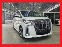 2019 Toyota Alphard 2.5 G S C sunroof moonroof Precrash Lane keep 4 years warranty