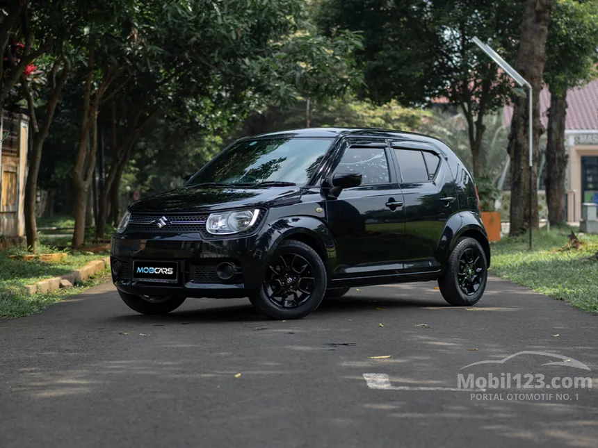 Jual Mobil Suzuki Ignis 2017 GL 1.2 di Jawa Barat Automatic SUV Hitam Rp 109.000.000