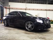 2017 Mercedes-Benz E200 2.0 AMG W213 BLACK 4 Year warranty Japan spec