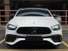 NEW STOCK, MERCEDES BENZ E200 2.0 SEDAN , W214 AMG , NEW E63 BODYKIT , SERVICE C&C , ORI PAINT , ACCDENT FREE , FULL DIGITAL METER , WARRANTY ,