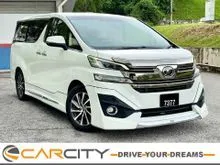 2016 Toyota Vellfire 3.5 Executive Lounge MPV COME WITH PREMIUM PILOT SEAT JBL SURROUND SOUND SYSTEM PRE CRASH SUNROOF 360 SURROUND CAMERA NICE NUMBER