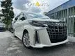 Recon 2020 Toyota Alphard 2.5 S MPV / 7 SEATERS / 2 POWER DOOR