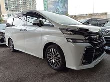 2016 Toyota Vellfire 2.5 Z G Edition MPV
