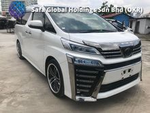 2018 Toyota Vellfire 2.5 SUNROOF PRECRASH 3 EYE LED