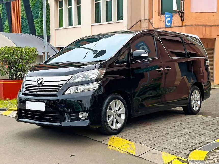Jual Mobil Toyota Vellfire 2012 V 2.4 di DKI Jakarta Automatic MPV Hitam Rp 262.000.000
