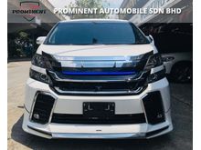 TOYOTA VELLFIRE 3.5 MODELLISTA 1YR WTY 2010,CRYSTAL WHITE IN COLOUR,2 POWER DOORS,SUN MOON ROOF, FULL LEATHER SEATS,ONE DATO OWNER