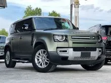 2020 MATTE PANGEA GREEN Land Rover Defender 7Seater 2.0 110 P300 S SUV