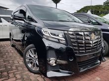 2017 Toyota Alphard 2.5 SA TYPE BLACK CAR KING