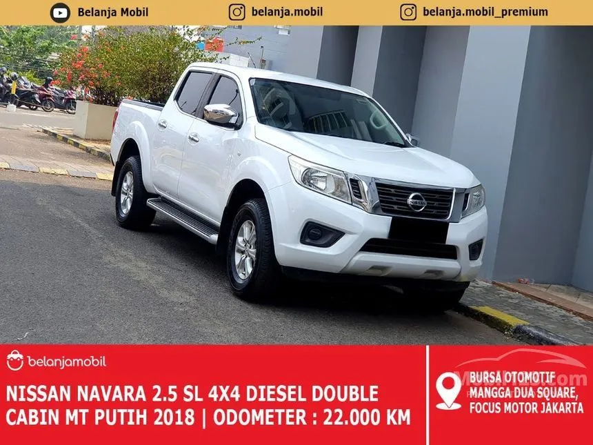 Jual Mobil Nissan Navara 2018 NP300 VL Dual Cab 2.5 di DKI Jakarta Automatic Pick