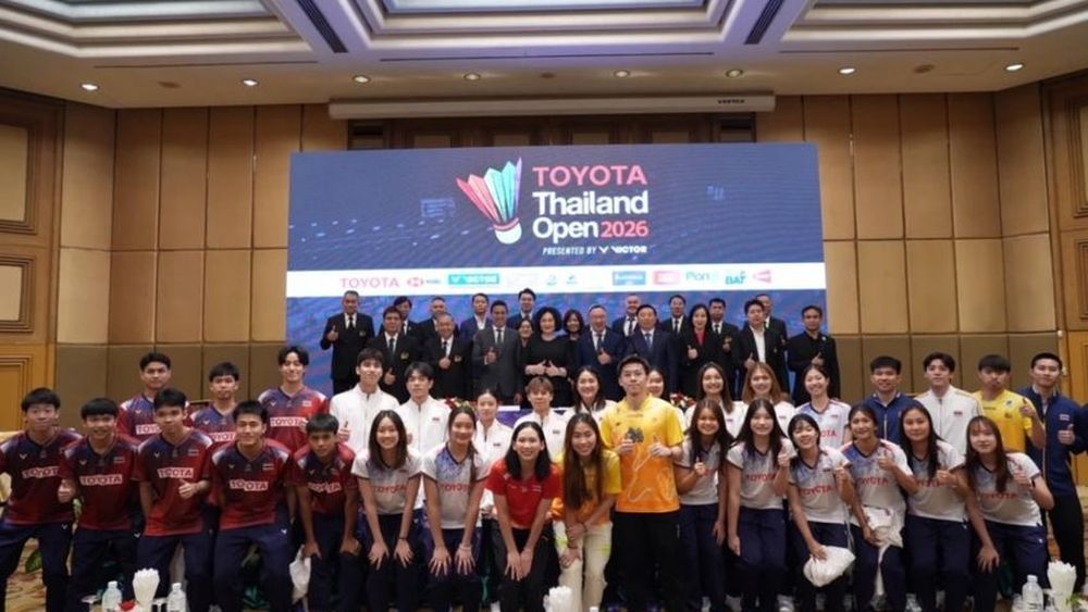โตโยต้า ร่วมสร้างประวัติศาสตร์แบดมินตันระดับนานาชาติ TOYOTA Thailand Open 2026