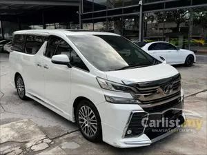2016 Toyota Vellfire 2.5 ZG MPV