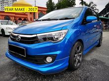 2017 Perodua Bezza 1.3 X Premium (A) F/SERVICE RCD - STILL UNDER PERODUA WARRANTY - F/BODYKIT - LOW MILEAGE - ORIGINAL PAINT - VIEW TO BELIEVE....
