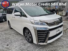 2018 Toyota Vellfire 2.5 Z G New Facelift 2LED Full Leather 360 Camera Pre Crash Line Keeping Assist Unregister 3 Year Warranty