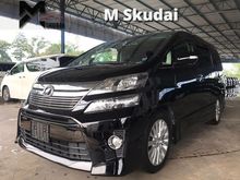 2014 Toyota Vellfire 3.5 ZG SUNROOF & ALPINE PLAYER 5 YRS TOYOTA WARRANTY!!!