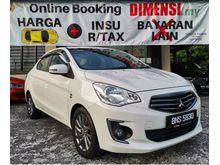 2015 Mitsubishi Attrage 1.2 GS Sedan (A) NO PROCESSING FEES