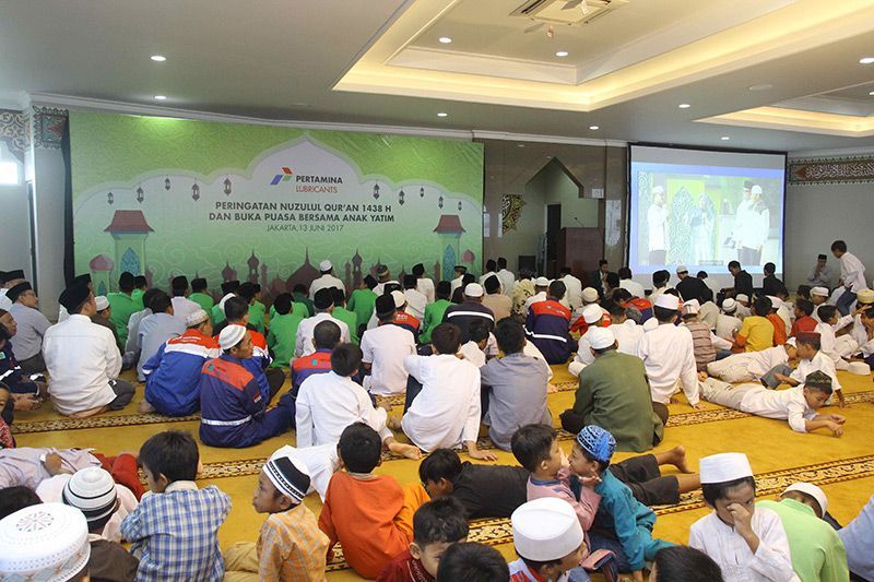 Pertamina Lubricants Peduli Anak Yatim 3