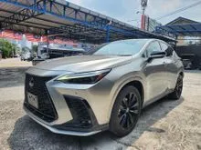 2022 Lexus NX 350 2.4 F Sport (A) GRADE5A BLACKLEATHERSEATS SUNROOF HUD DIM BSM WIRELESSCHARGING