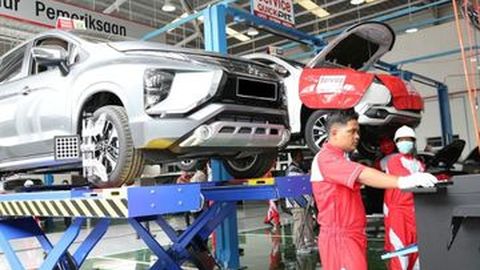 Servis Mitsubishi Xpander di Bengkel Resmi Bisa Dapat Sertifikat Perawatan