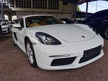 PORSCHE 718 CAYMAN 2.0 PDK PDLS PCM 2016 UNREG UK LIKE NEW