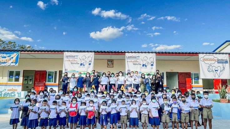 [PR News] ฟิล์มกรองแสงลามิน่า ส่งมอบอาคารเรียนหลังใหม่ ให้โรงเรียนบ้านโนนกลาง 