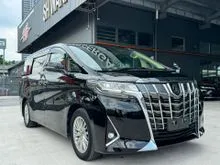 2020 Toyota Alphard 2.5 G X MPV RECON JAPAN SPEC DIM FULL BEIGE LEATHER SEAT REAR FLIP DOWN MONITOR TIP TOP CONDITION ORIGINAL LOW MILEAGE PRICE OFFER