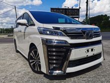 2018 Toyota Vellfire 2.5 Z G Edition MPV