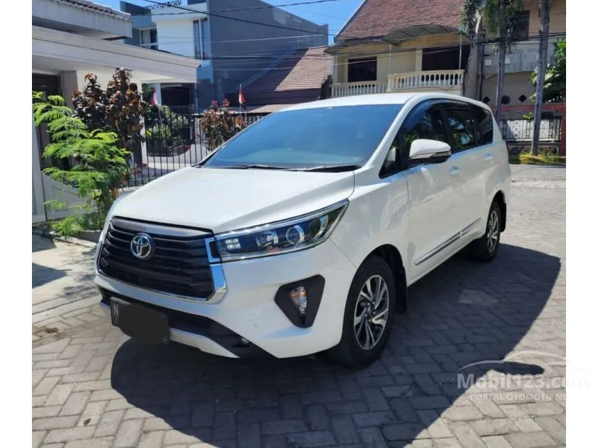 Jual Mobil Toyota Kijang Innova 2021 V 2.4 di Jawa Timur Automatic MPV Putih Rp 427.000.000