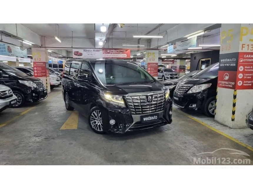 Jual Mobil Toyota Alphard 2017 G 2.5 di DKI Jakarta Automatic Van Wagon Hitam Rp 618.000.000