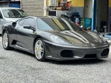 GRIGIO SILVERSTONE RARE COLOR 2007 Ferrari F430 4.3 Coupe WITH CARBON CERAMIC BRAKE , SUPERCIRCUIT EXHAUST SYSTEM