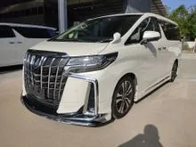 2018 Toyota Alphard 3.5 SC SUNROOF DIM ALPINE MONITOR ORI MODELISTA BODYKIT GOOD CONDITION OFFER OFFER PRICE UNREG18