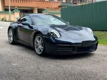 2022 ORI 7K KM 992 CARRERA 4 SPORT CHRONO BSM AIRCOND SEAT 360CAM KEYLESS ENTRY PDLS SPORT SEAT BLACK INT Porsche 911 3.0 Carrera 4 UNREG