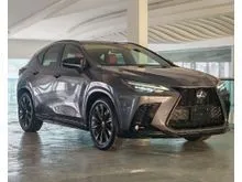 2022 Lexus NX 350 2.4 F Sport AWD SUV, NX350, GRADE 5A, ORI 4K KM, RED & BLACK INTERIOR, PANORAMIC ROOF, 360 CAMERA, HUD, BSM, DIM, 4 LED HEADLAMP