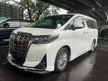 Recon 2019 Toyota Alphard 2.5 G Spec New Facelift 3LED Headlights Sequential Signal Full Modellista Bodykit Full Leathers Memory Seats