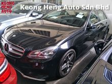 2014 Mercedes-Benz E200 2.0 AMG BLACK EDITION 2 ELECTRIC LEATHER SEATS MULTI FUNCTION STEERING WITH PADDLE SHIFT AUTO CURISE CONTROL 1 YEAR WARRANTY