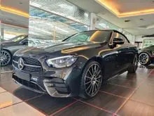 2022 Mercedes-Benz E350 2.0 AMG Convertible NEW FACELIFT
