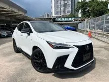 2023 LEXUS NX350 F SPORT ( 36K MILEAGE / 5A GRADE ) 360 SURROUND VIEW CAMERA WITH PANORAMIC ROOF