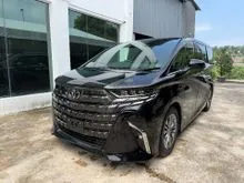 2025 Toyota Alphard 2.5 Z SPEC FULLY LOADED SUNROOF 4CAMERA DIM BSM HUD SIDE STEP 5K MILEAGE ONLY JAPAN EDITION