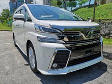 2015 Toyota Vellfire 2.5 Z Spec