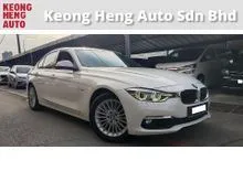 2016 BMW 318i 1.5cc Luxury Sedan (A) REG MARCH 2016, 1 CAREFUL OWNER, F/S/RECORD, MILEAGE 120K KM, FREE 2 YEARS CAR WARRANTY, 17 SPORT RIMS