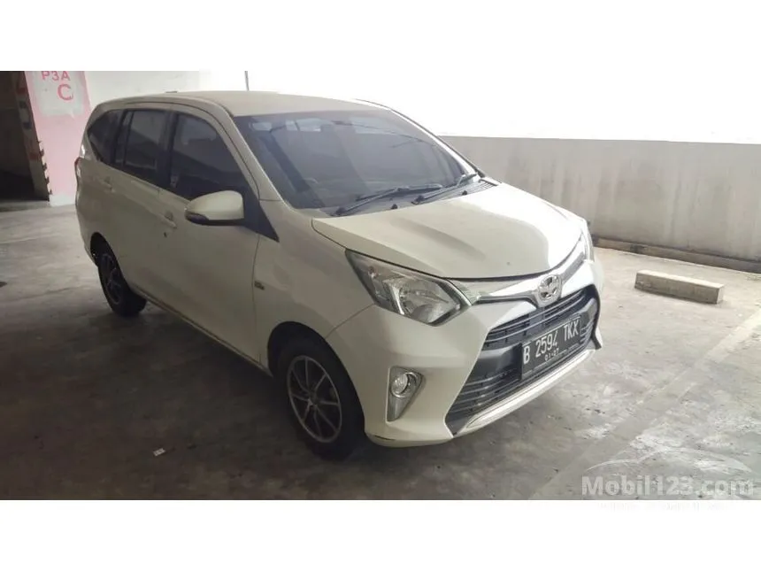 Jual Mobil Toyota Calya 2017 G 1.2 di DKI Jakarta Automatic MPV Putih Rp 95.000.000