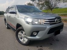 Toyota Hilux 2.4 (A) L-Edition Pickup Truck POWER SEAT / LEATHER SEAT / PUSH START FULL SERVICE RECORD