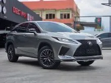 BEST DEAL UNREG 2021 RX300 F-SPORT LOW MILEAGE RED LEATHER SEAT